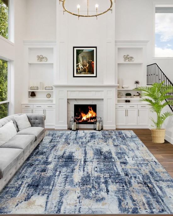 Factory Direct Nordic Light Luxury Rug, Non-Slip, Dirt-Resistant, Easy-Cleaning Living Room Cleaning wall-to-wall decorative carpets in stock