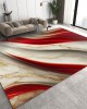 Cross-border factory direct-stock light luxury carpet, large-scale full-coverage living room coffee table mat, easy-care bedroom bedside rug