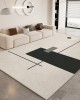 Living room carpets, stain-resistant and easy-care, Nordic-lined, non-slip, wear-resistant crystal velvet carpets, home insulation and warmth Living room carpets, stain-resistant and easy-care, Nordic-lined, non-slip, wear-resistant crystal velvet carpets, home insulation and warmth