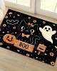 Cross-border Amazon Halloween-themed floor mat, home entryway, easy-care doormat, bathroom, non-slip mat