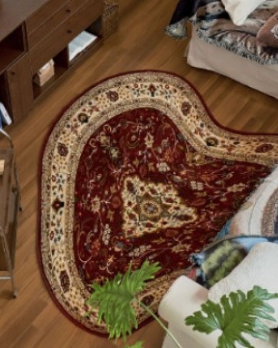 Cross-border shaped Persian floor mats, hot-selling living room decorative mats, sofa anti-slip blankets, bedroom bedside blankets for wholesale