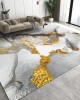 Light luxury minimalist decorative carpet, home living room, balcony, wall-to-wall, non-slip, stain-resistant, easy-care bedside rug