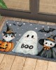 Cross-border Amazon Halloween-themed floor mat, home entryway, easy-care doormat, bathroom, non-slip mat