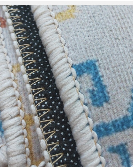 Cross-border shaped Persian floor mats, hot-selling living room decorative mats, sofa anti-slip blankets, bedroom bedside blankets for wholesale