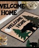 Cross-border doormat, factory wholesale, Amazon entryway mat, Welcome series stain-resistant mat.