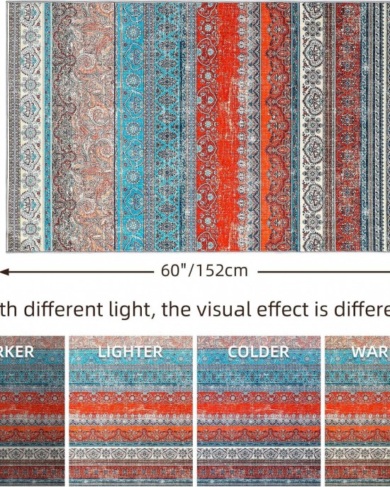 Cross-border ethnic living room carpet, vintage Moroccan Southwest tribal rug, home B&B/hotel hallway rug Cross-border ethnic living room carpet, vintage Moroccan Southwest tribal rug, home B&B/hotel hallway rug