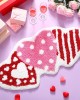 Cross-border Valentine's Day shaped faux cashmere floor mat, non-slip entrance bathroom doormat, easy-care bathroom doormat. Cross-border Valentine's Day shaped faux cashmere floor mat, non-slip entrance bathroom doormat, easy-care bathroom doormat.