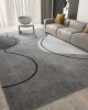 Nordic minimalist decorative carpet, home living room, non-slip, stain-resistant, easy-care sofa coffee table blanket, available for shipping.
