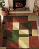 Cross-border Amazon abstract geometric print rug, non-slip, easy-care sofa coffee table mat for living room decoration. Cross-border Amazon abstract geometric print rug, non-slip, easy-care sofa coffee table mat for living room decoration.