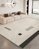 Living room carpets, stain-resistant and easy-care, Nordic-lined, non-slip, wear-resistant crystal velvet carpets, home insulation and warmth Living room carpets, stain-resistant and easy-care, Nordic-lined, non-slip, wear-resistant crystal velvet carpets, home insulation and warmth