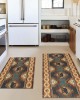 Temu cross-border retro American kitchen mats, labelable, non-slip, absorbent, and stain-resistant striped floor mats for home use. Temu cross-border retro American kitchen mats, labelable, non-slip, absorbent, and stain-resistant striped floor mats for home use.