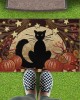 Cross-border Amazon Halloween floor mat, stain-resistant, easy-care floor mat for the home entryway, non-slip, absorbent floor mat for the bathroom. Cross-border Amazon Halloween floor mat, stain-resistant, easy-care floor mat for the home entryway, non-slip, absorbent floor mat for the bathroom.