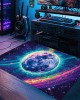 Cross-border Amazon starry sky carpet, stain-resistant and wear-resistant entrance doormat, gaming room, living room, and coffee table easy-care carpet