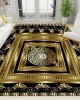Light luxury minimalist decorative carpet, home living room, balcony, wall-to-wall, non-slip, stain-resistant, easy-care bedside rug