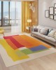 Dopamine Instagram-style imitation cashmere living room rug, non-slip bedside rug for girls' bedrooms, hotel and B&B decorative mat Dopamine Instagram-style imitation cashmere living room rug, non-slip bedside rug for girls' bedrooms, hotel and B&B decorative mat