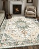 Cross-border vintage Persian carpet, home living room, non-slip and dust-resistant carpet, easy-care carpet for hotels and B&Bs