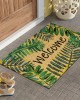 Cross-border doormat, factory wholesale, Amazon entryway mat, Welcome series stain-resistant mat.