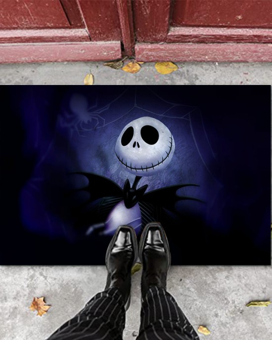 Halloween 3D cross-border doormat, factory wholesale, Amazon printed wall-to-wall entryway mat.