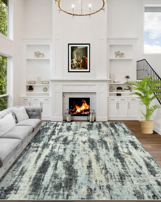 Factory Direct Nordic Light Luxury Rug, Non-Slip, Dirt-Resistant, Easy-Cleaning Living Room Cleaning wall-to-wall decorative carpets in stock