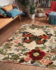 Cross-border temu new Nordic butterfly floral rug, stain-resistant and wear-resistant doormat, easy-care large rug for the living room sofa Cross-border temu new Nordic butterfly floral rug, stain-resistant and wear-resistant doormat, easy-care large rug for the living room sofa