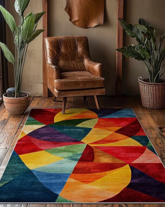 Amazon's hot-selling light luxury carpets, stain-resistant coffee table rugs, bedroom cooling decorative bedside rugs, in stock.
