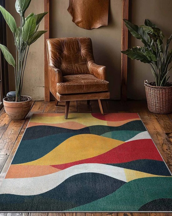 Amazon's hot-selling light luxury carpets, stain-resistant coffee table rugs, bedroom cooling decorative bedside rugs, in stock.