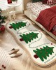 Cartoon Christmas series imitation cashmere bedroom decorative bedside blanket, home room cooling thickened carpet available for dispatch