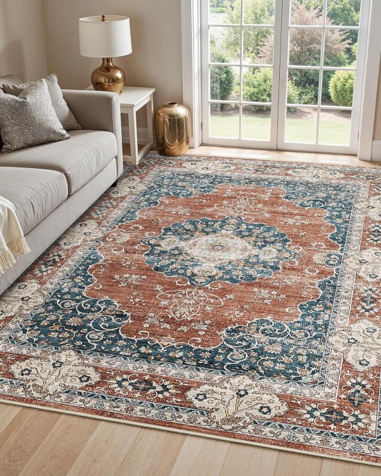 Cross-border Amazon Persian carpet, living room, stain-resistant, non-slip sofa blanket, bedroom wall-to-wall, skin-friendly, easy-care bedside rug Cross-border Amazon Persian carpet, living room, stain-resistant, non-slip sofa blanket, bedroom wall-to-wall, skin-friendly, easy-care bedside rug