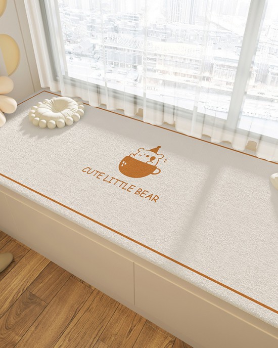 Useful all-season bedroom balcony mat, high-end absorbent mat, non-slip, stain-resistant, and easy-care imitation cashmere bay window mat. Useful all-season bedroom balcony mat, high-end absorbent mat, non-slip, stain-resistant, and easy-care imitation cashmere bay window mat.