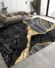 Cross-border factory direct-stock light luxury carpet, large-scale full-coverage living room coffee table mat, easy-care bedroom bedside rug