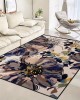 Cross-border temu new Nordic butterfly floral rug, stain-resistant and wear-resistant doormat, easy-care large rug for the living room sofa Cross-border temu new Nordic butterfly floral rug, stain-resistant and wear-resistant doormat, easy-care large rug for the living room sofa