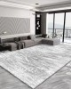 High-end, simple, stain-resistant living room carpet, large wall-to-wall blanket, home bedroom bedside rug, wear-resistant sofa blanket