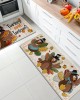 TEMU cross-border autumn pumpkin long kitchen mat, absorbent, stain-resistant, easy-to-care two-piece foot mat set available for delivery. TEMU cross-border autumn pumpkin long kitchen mat, absorbent, stain-resistant, easy-to-care two-piece foot mat set available for delivery.