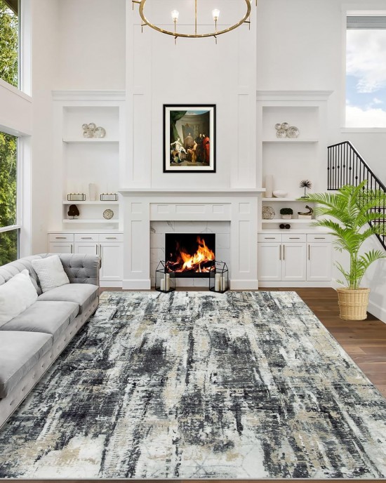 Factory Direct Nordic Light Luxury Rug, Non-Slip, Dirt-Resistant, Easy-Cleaning Living Room Cleaning wall-to-wall decorative carpets in stock