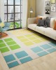 Dopamine Instagram-style imitation cashmere living room rug, non-slip bedside rug for girls' bedrooms, hotel and B&B decorative mat Dopamine Instagram-style imitation cashmere living room rug, non-slip bedside rug for girls' bedrooms, hotel and B&B decorative mat