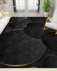Light luxury minimalist decorative carpet, home living room, balcony, wall-to-wall, non-slip, stain-resistant, easy-care bedside rug
