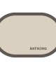 Diatom mud bathroom floor mat, absorbent, non-slip mat, quick-drying bathroom door mat, semi-circular simple floor mat, wholesale